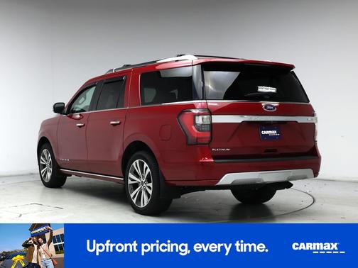 Red 2020 Ford Expedition Max Platinum