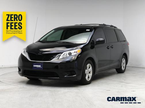 Black 2014 Toyota Sienna LE