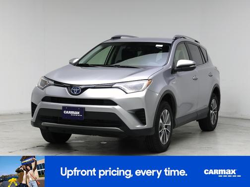 Silver 2018 Toyota RAV4 Hybrid LE