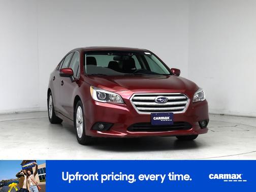 Red 2016 Subaru Legacy 2.5I Premium