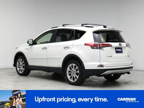 White 2016 Toyota RAV4 Hybrid Limited