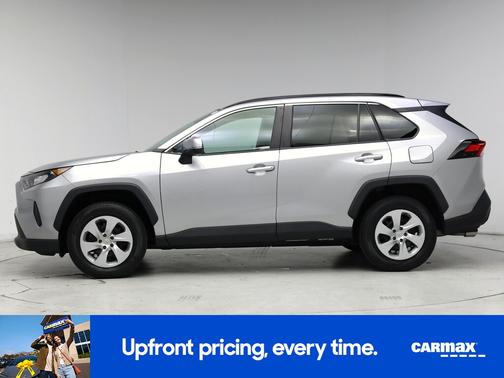 White 2021 Toyota RAV4 LE