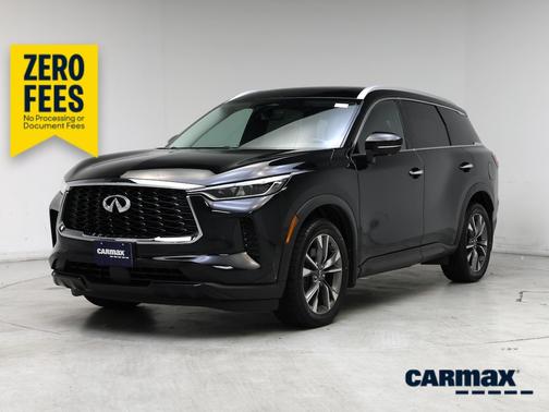 Black 2023 INFINITI QX60 Luxe