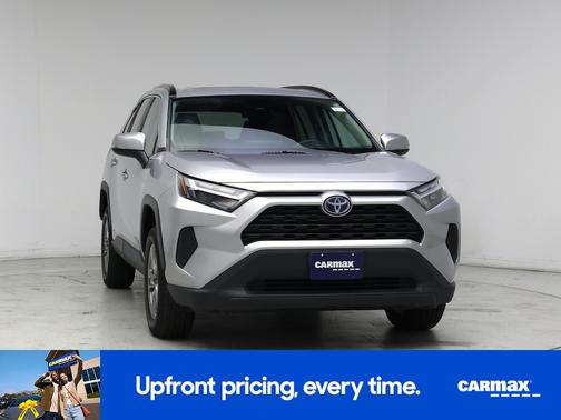 Silver 2022 Toyota RAV4 Hybrid XLE