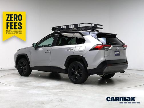Silver 2021 Toyota RAV4 Hybrid XSE