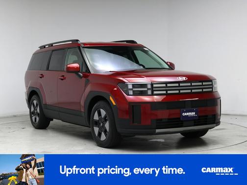 Red 2024 Hyundai SANTA FE HEV SEL