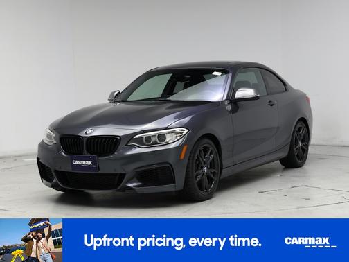 Gray 2017 BMW M240 XI