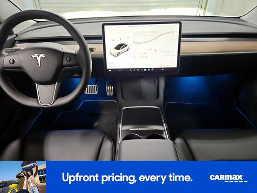 White 2021 Tesla Model 3 Long Range