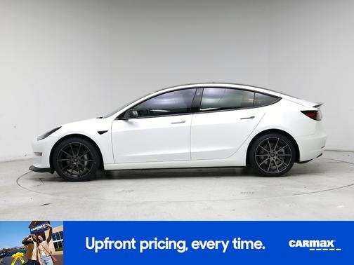 White 2021 Tesla Model 3 Long Range