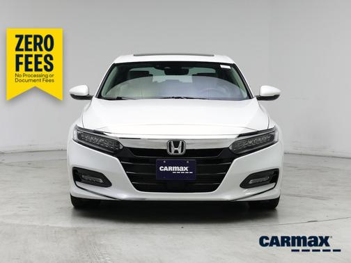 White 2018 Honda Accord Touring