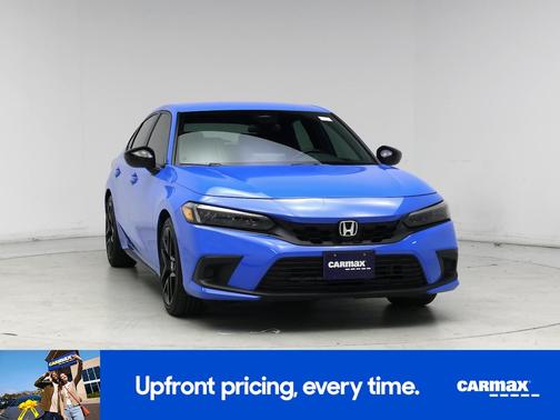 Blue 2024 Honda Civic Sport