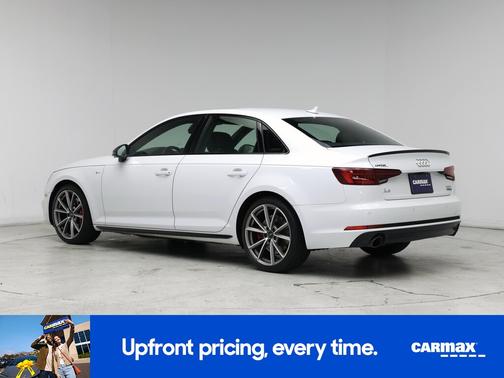 White 2018 Audi A4 Premium Plus