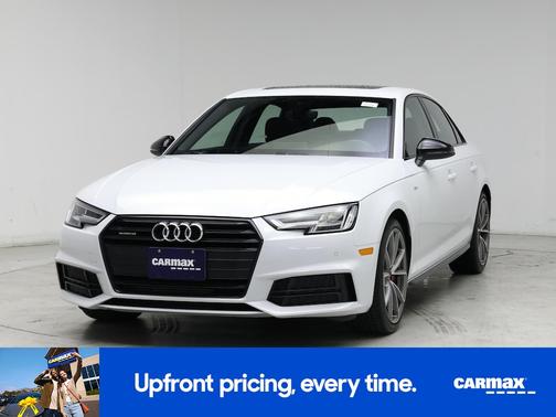 White 2018 Audi A4 Premium Plus