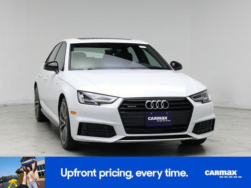 White 2018 Audi A4 Premium Plus