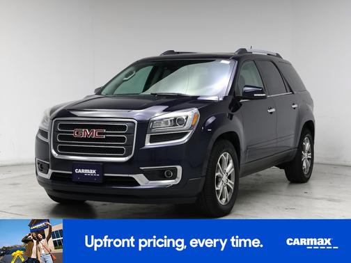 Blue 2015 GMC Acadia SLT