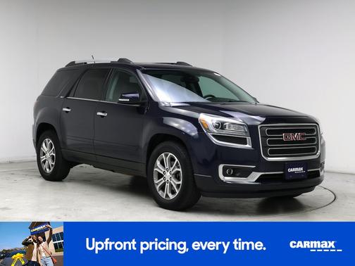 Blue 2015 GMC Acadia SLT