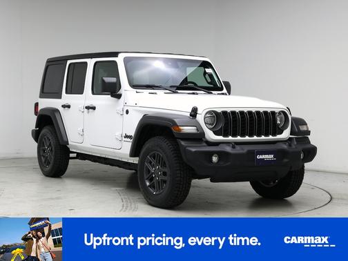 White 2025 Jeep Wrangler Sport S