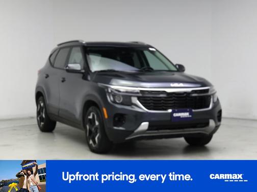 Gray 2025 Kia Seltos S