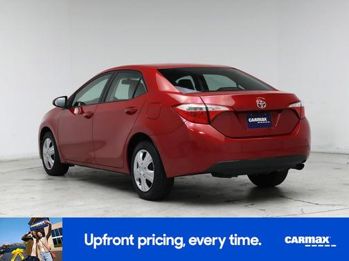 Red 2014 Toyota Corolla LE