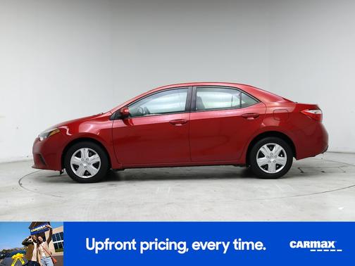 Red 2014 Toyota Corolla LE