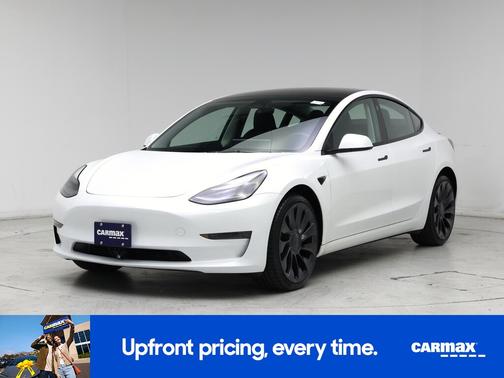 White 2023 Tesla Model 3 Performance