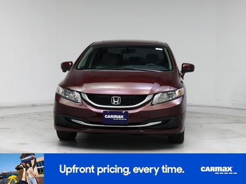 Burgundy 2014 Honda Civic EX