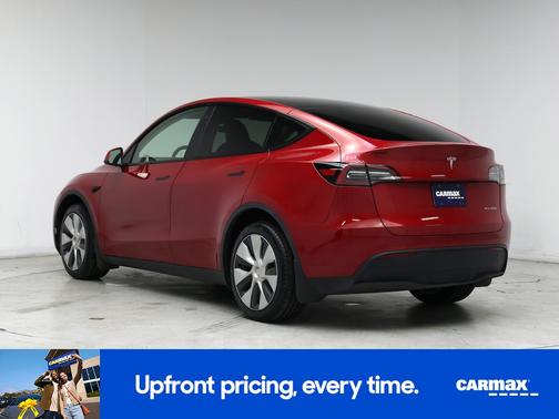 Red 2023 Tesla Model Y Long Range
