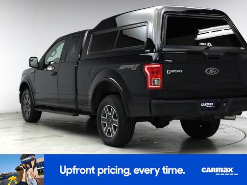 Black 2016 Ford F-150 XLT