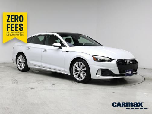 White 2021 Audi A5 Sportback Premium