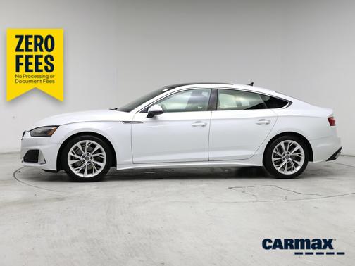 White 2021 Audi A5 Sportback Premium