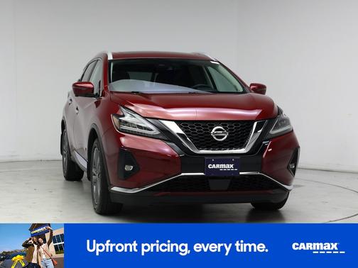 Red 2021 Nissan Murano Platinum