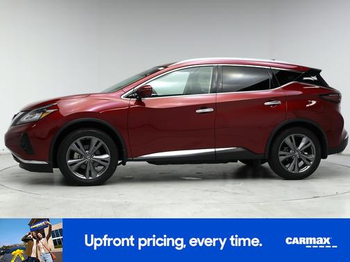 Red 2021 Nissan Murano Platinum