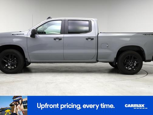 Gray 2024 Chevrolet Silverado 1500 Custom
