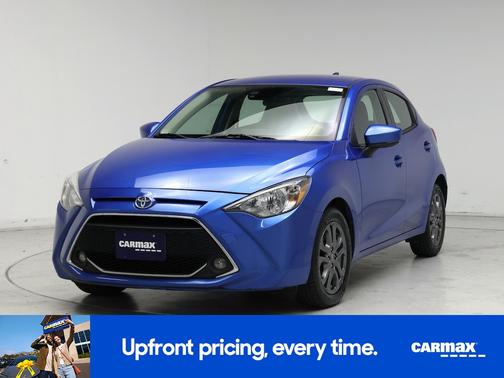 Blue 2020 Toyota Yaris LE