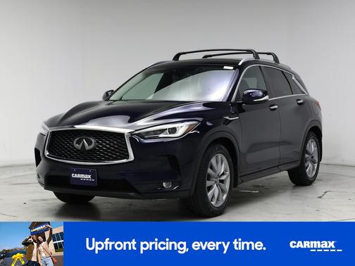 Black 2021 INFINITI QX50 Luxe