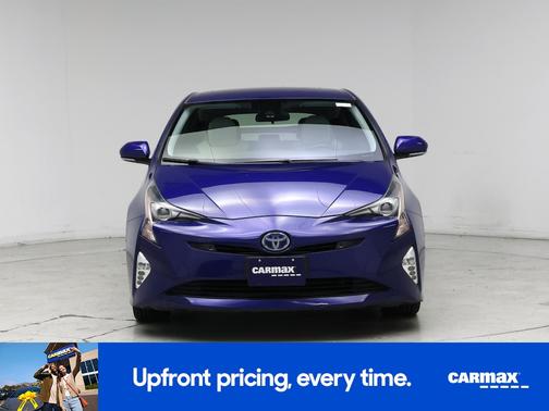 Blue 2017 Toyota Prius Four Touring