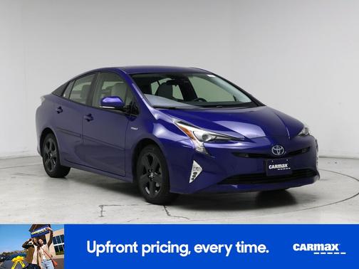 Blue 2017 Toyota Prius Four Touring