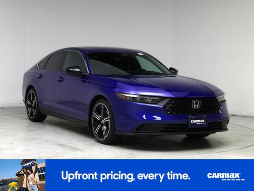 Blue 2023 Honda Accord Hybrid Sport