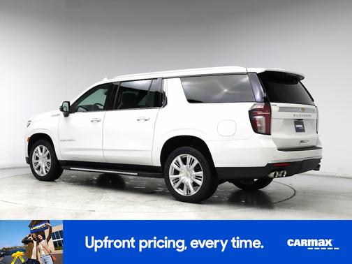 White 2023 Chevrolet Suburban High Country