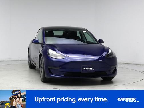 Blue 2021 Tesla Model 3 Standard Range Plus