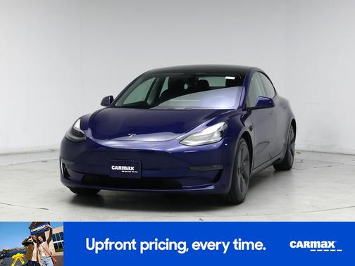 Blue 2021 Tesla Model 3 Standard Range Plus