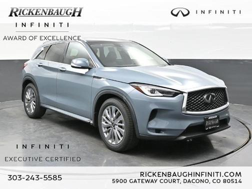 Slate Gray 2023 INFINITI QX50 LUXE