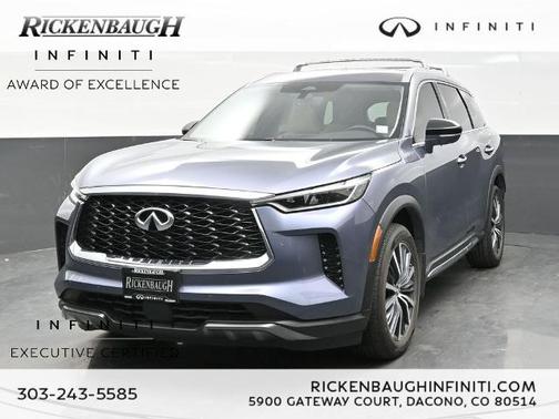 Moonbow Blue 2023 INFINITI QX60 SENSORY
