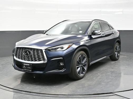 Hermosa Blue 2025 INFINITI QX55 LUXE