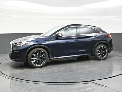 Hermosa Blue 2025 INFINITI QX55 LUXE