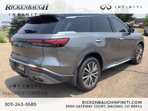 2 Tone Graphite Shadow 2023 INFINITI QX60 AUTOGRAPH