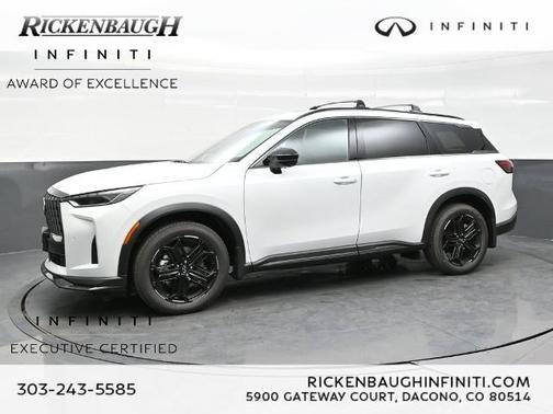 Radiant White 2026 INFINITI QX60 SPORT