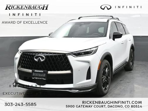 Radiant White 2026 INFINITI QX60 SPORT