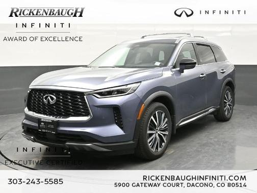Moonbow Blue 2025 INFINITI QX60 SENSORY