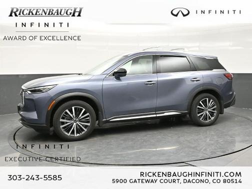 Moonbow Blue 2025 INFINITI QX60 SENSORY
